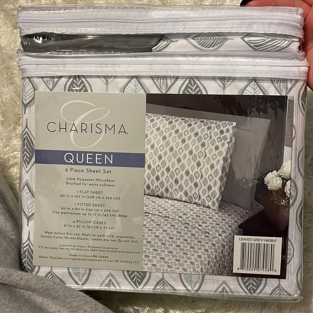 Queen 6 Piece Sheet Set